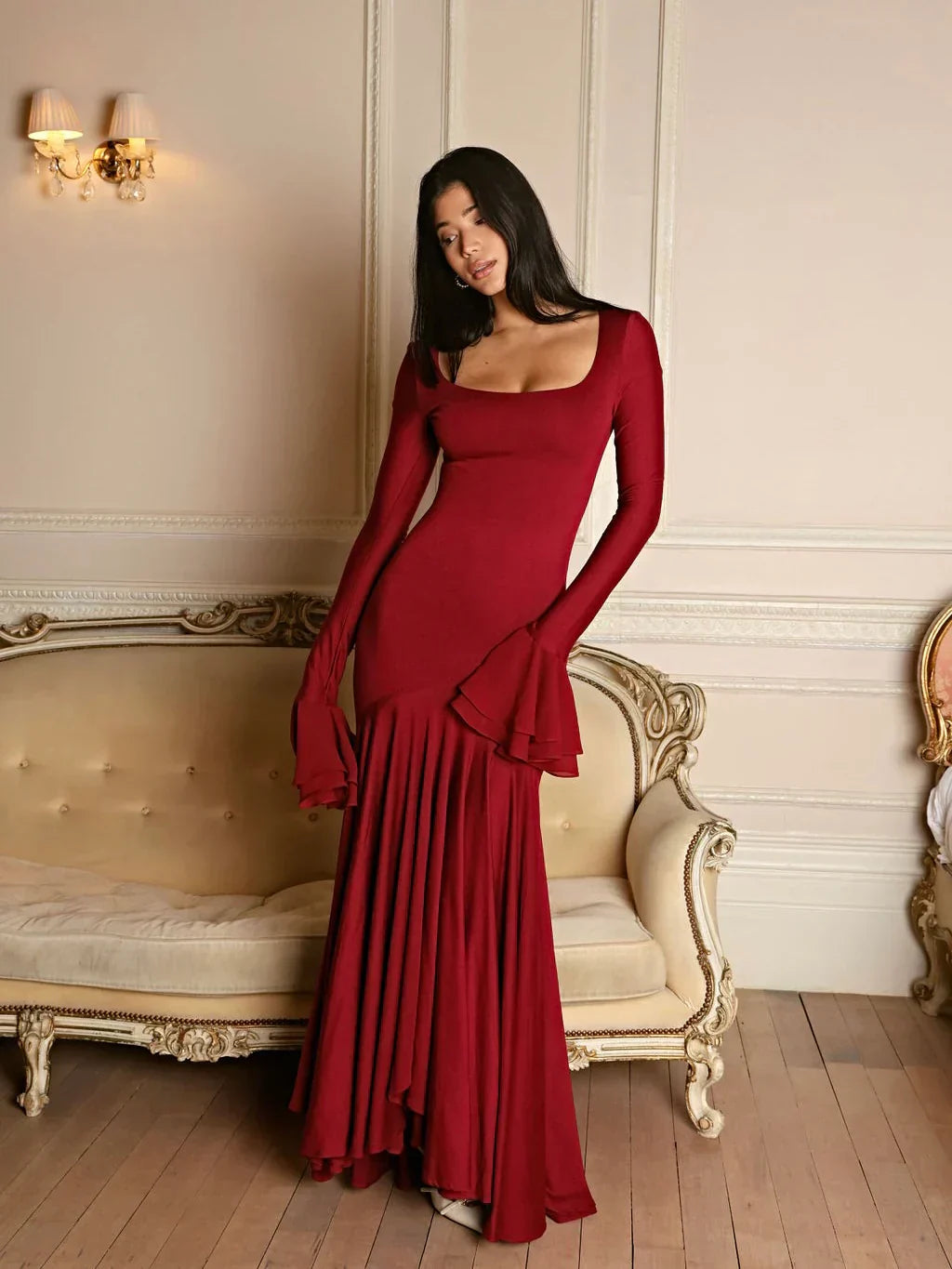 "Daisy" Maxikleid