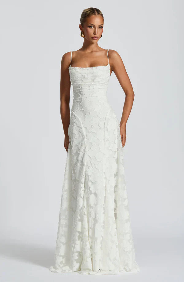 "Flora" Maxikleid