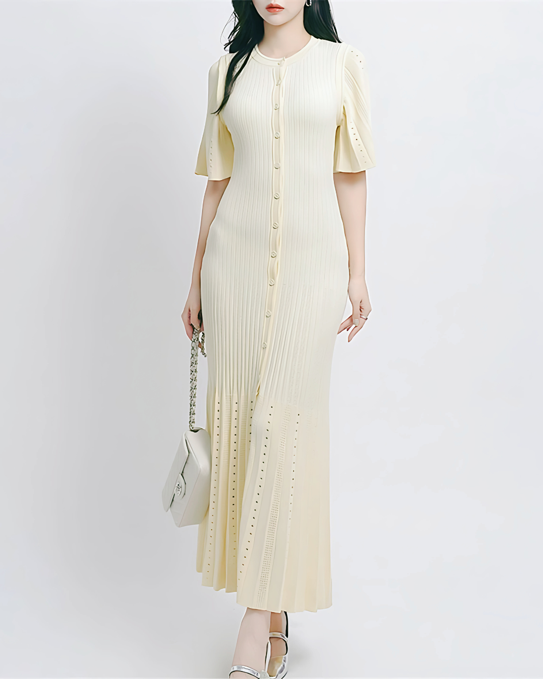 "Cream" Sommerkleid