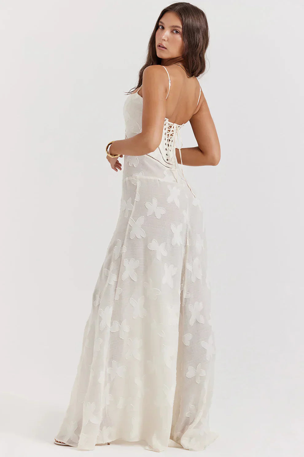 "Flower" Maxikleid